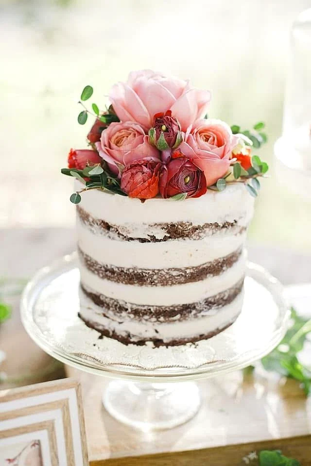 Pastel floral casero en Metepec
